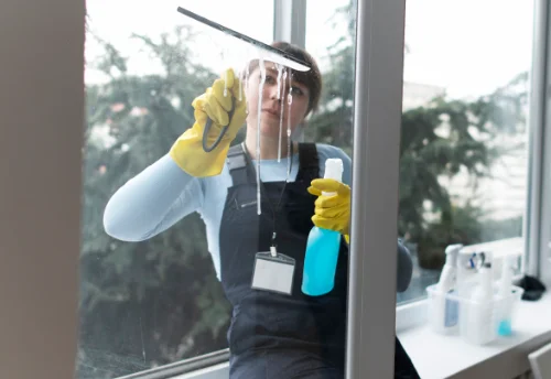 Nettoyage de vitres intérieures et extérieures aux Granges-Gontardes